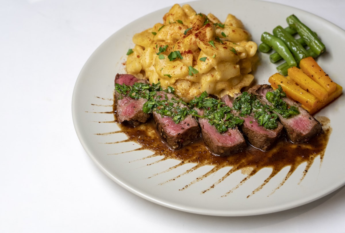 Chimichurri Flank Steak with Charred Citrus